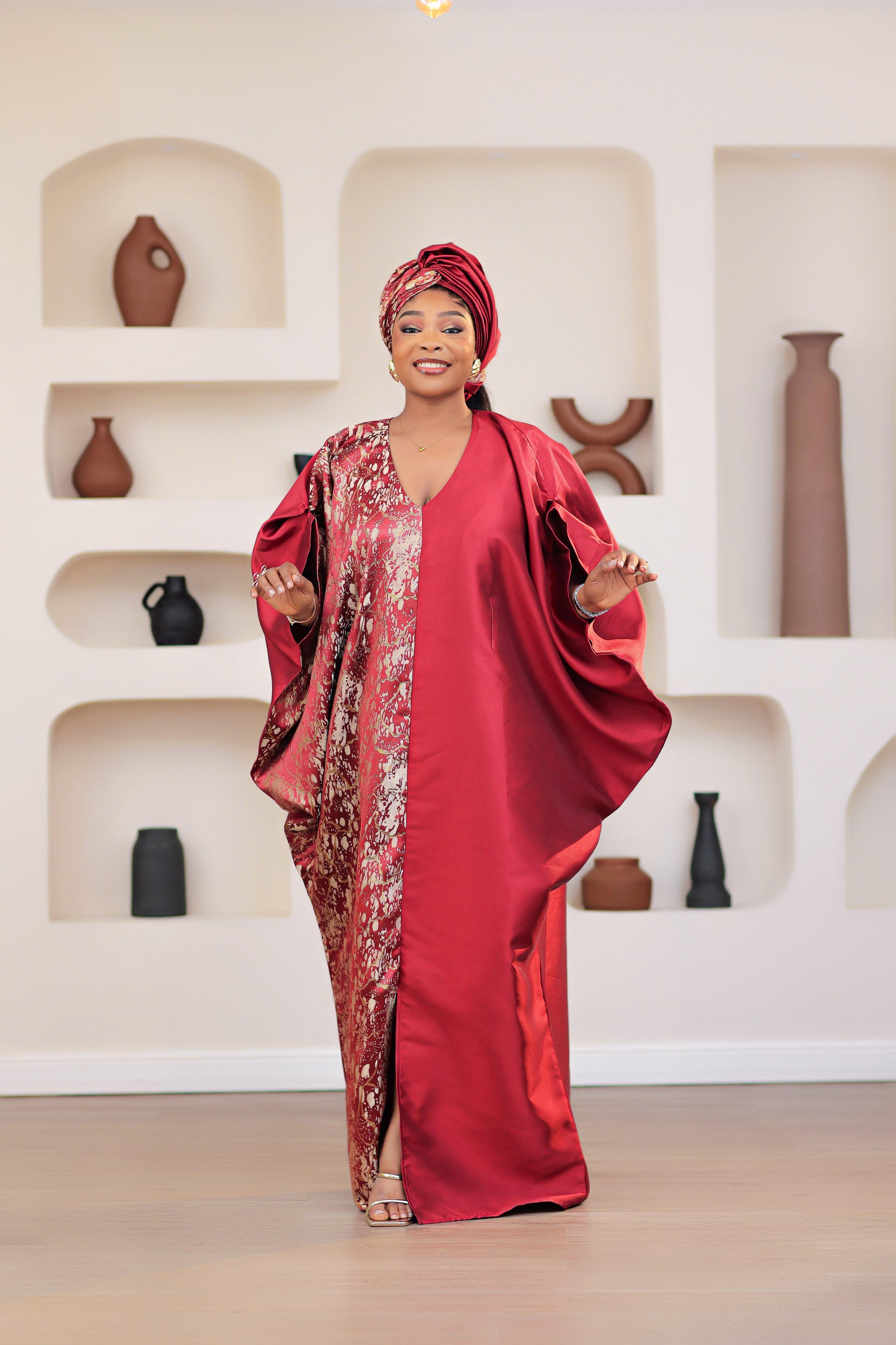 boubou dresses Anike Brocade Boubou Dress by NIKI KAY