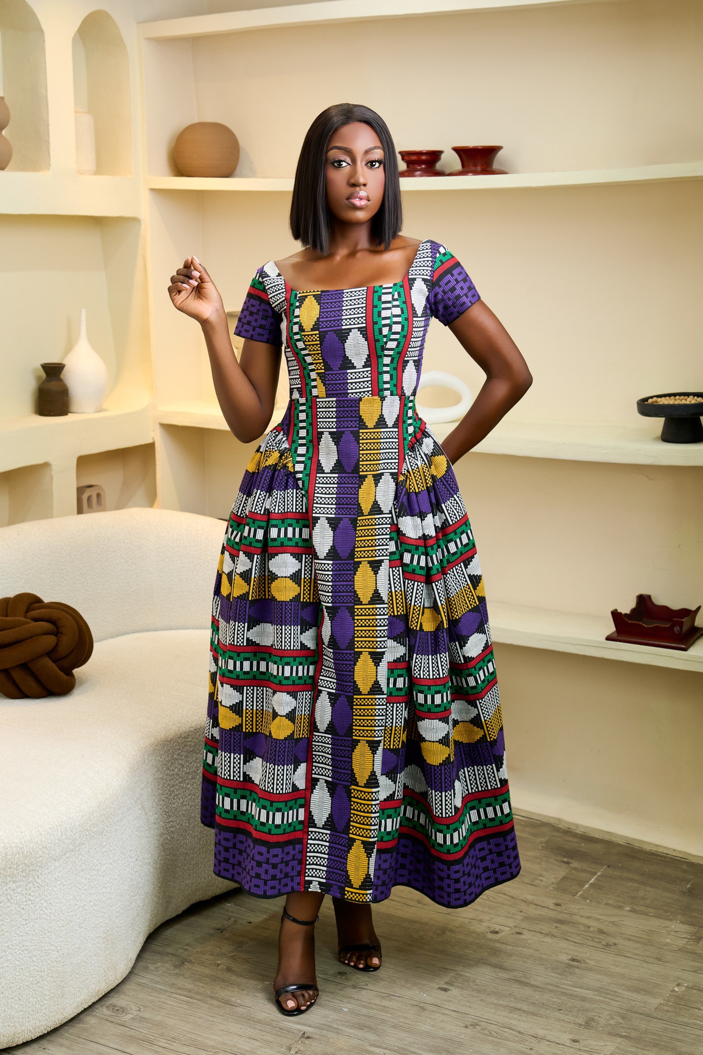 Arinola Akwaete African Prints Dress NIKI KAY