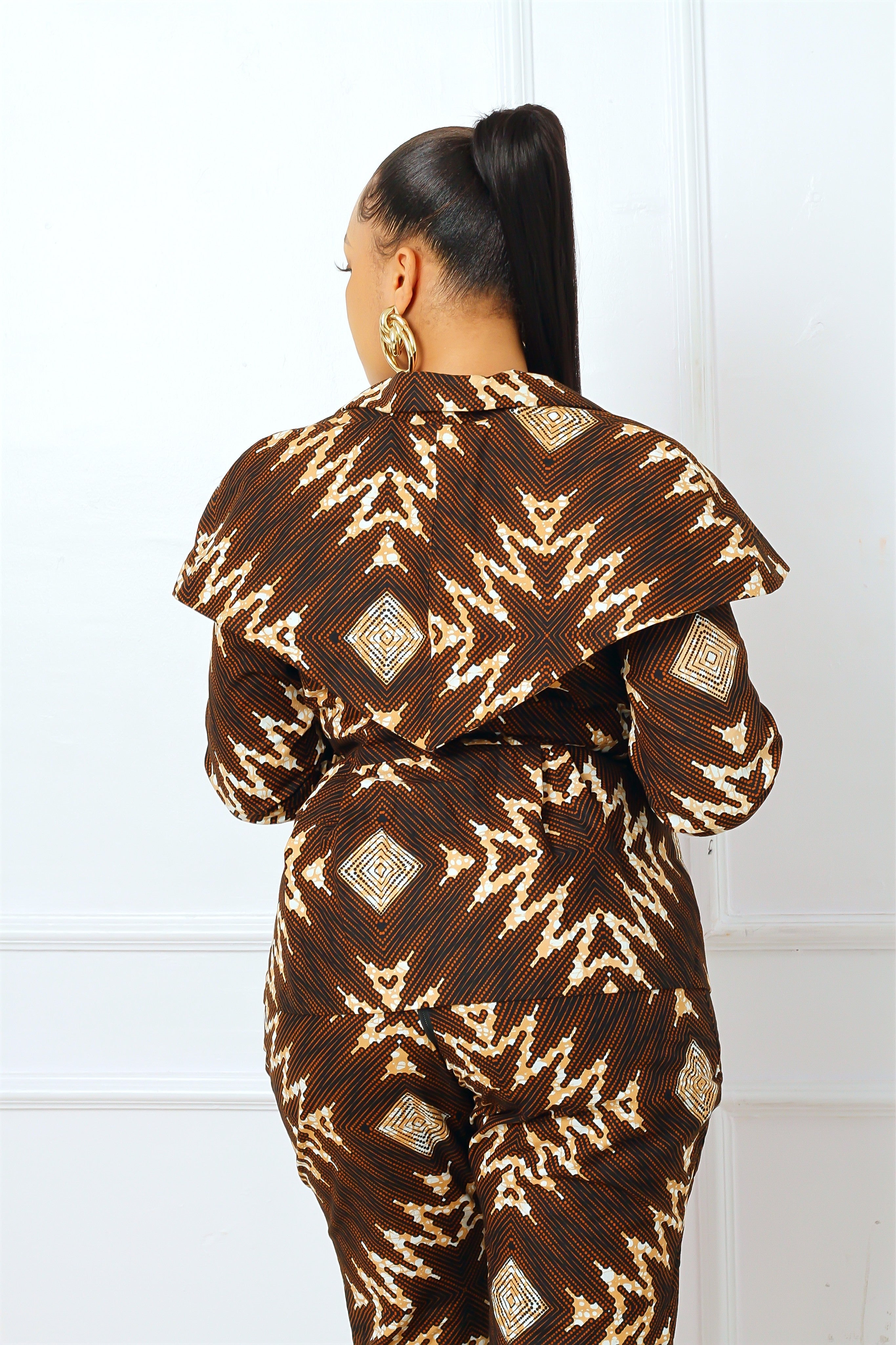 Bolanle African Print Pantsuit