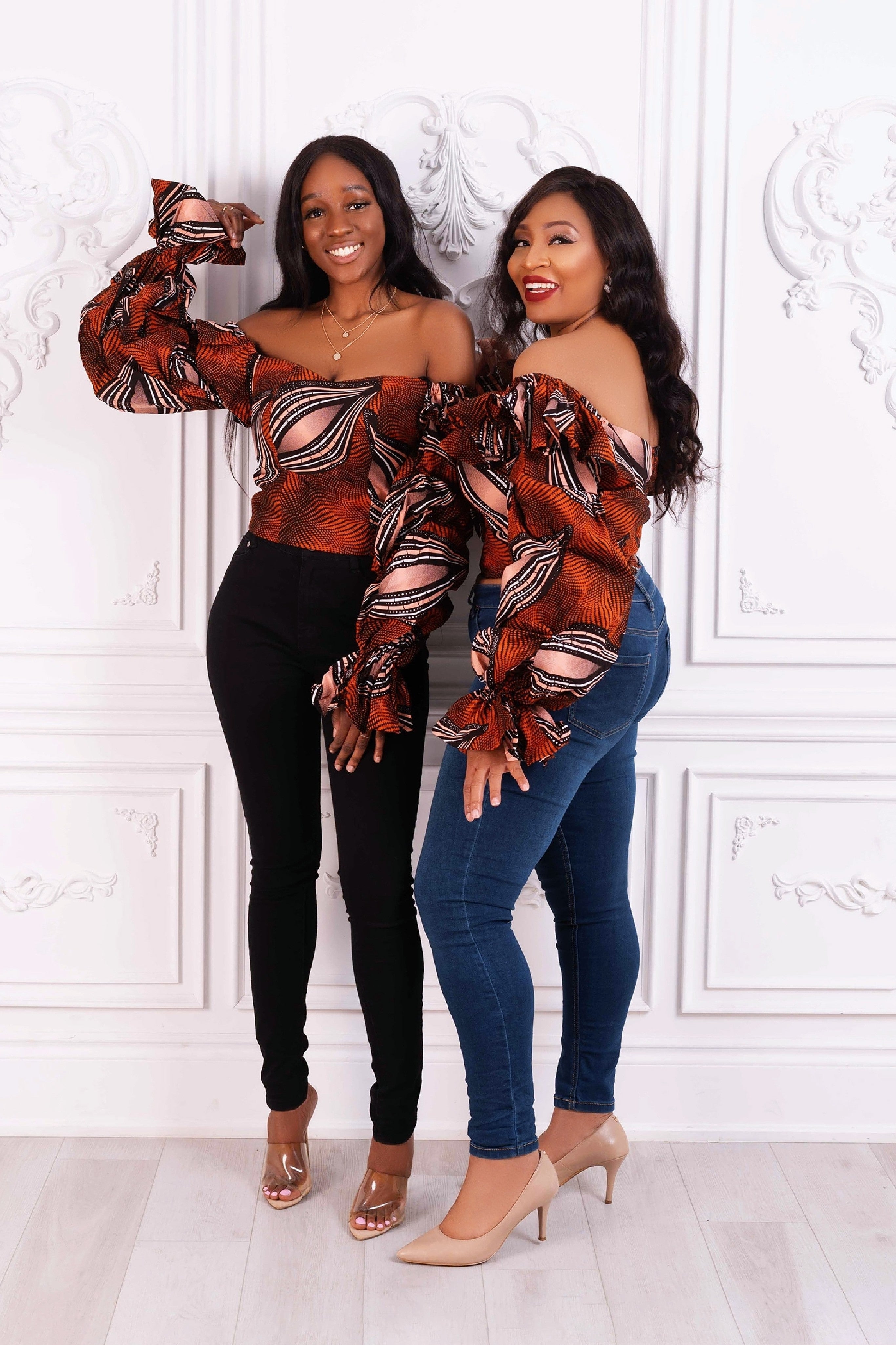 Cara African Print Top NIKI KAY