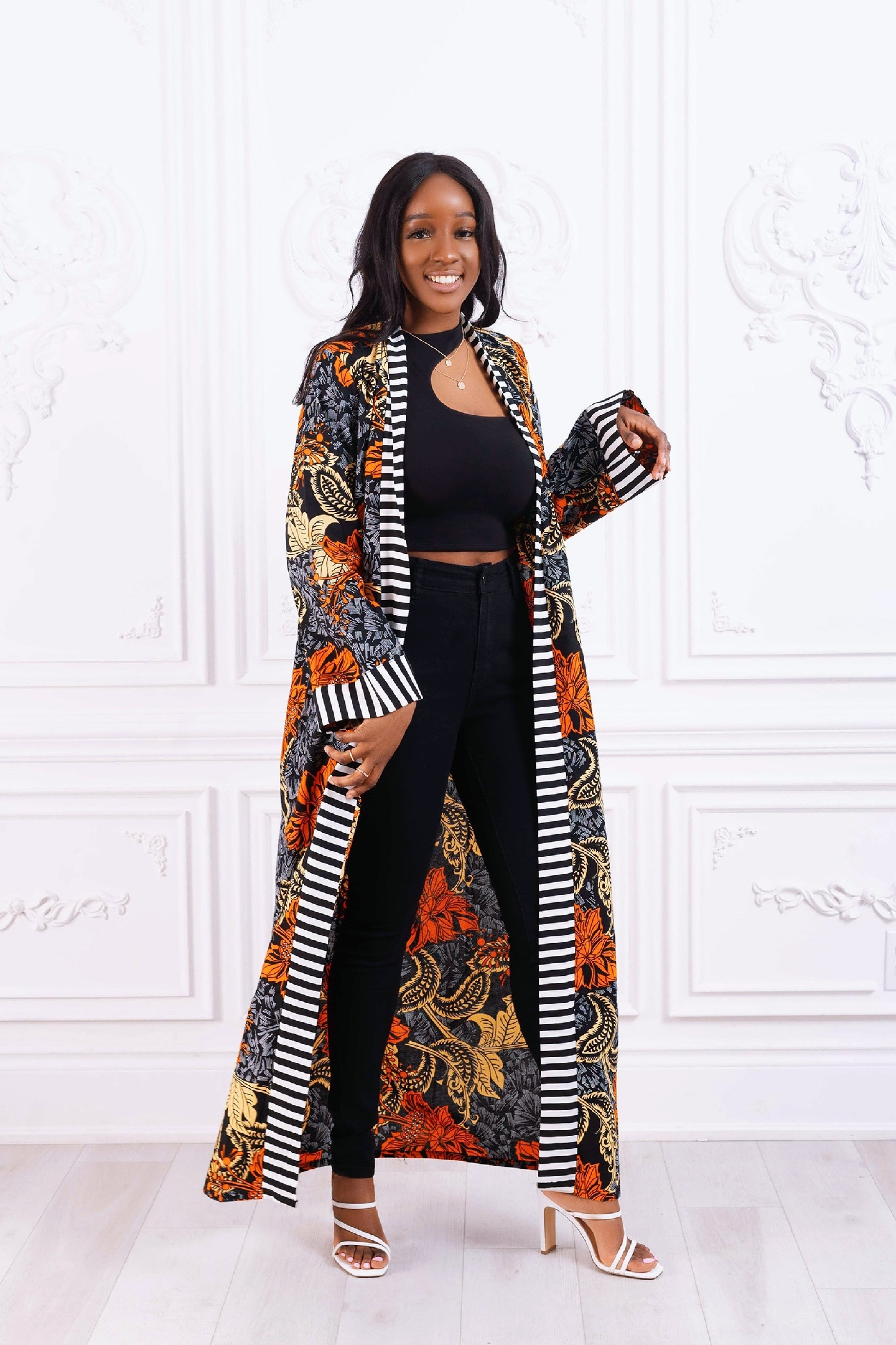 DERIN AFRICAN PRINT KIMONO