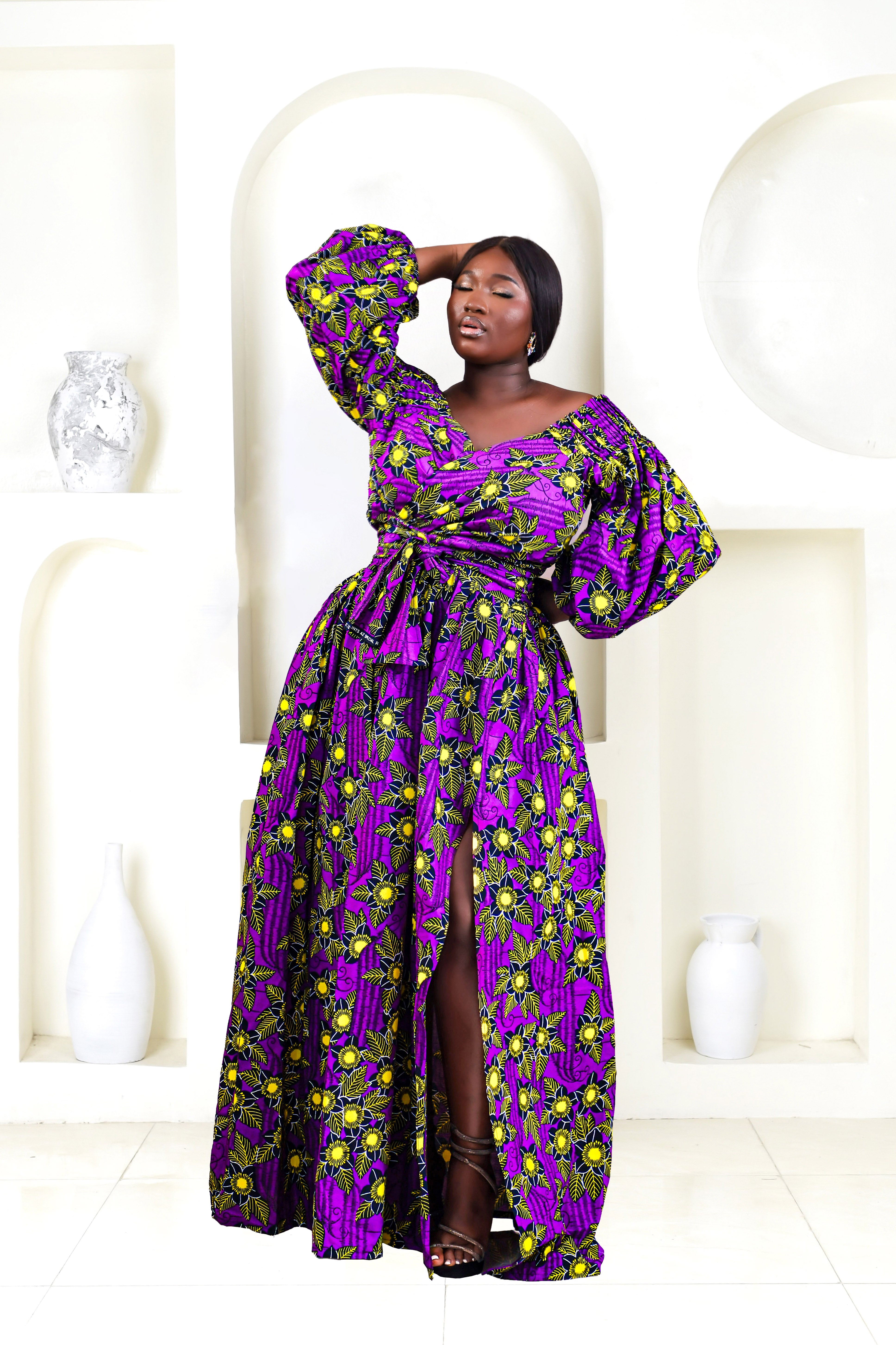 Opeyemi African Print Top & Maxi Skirt Set