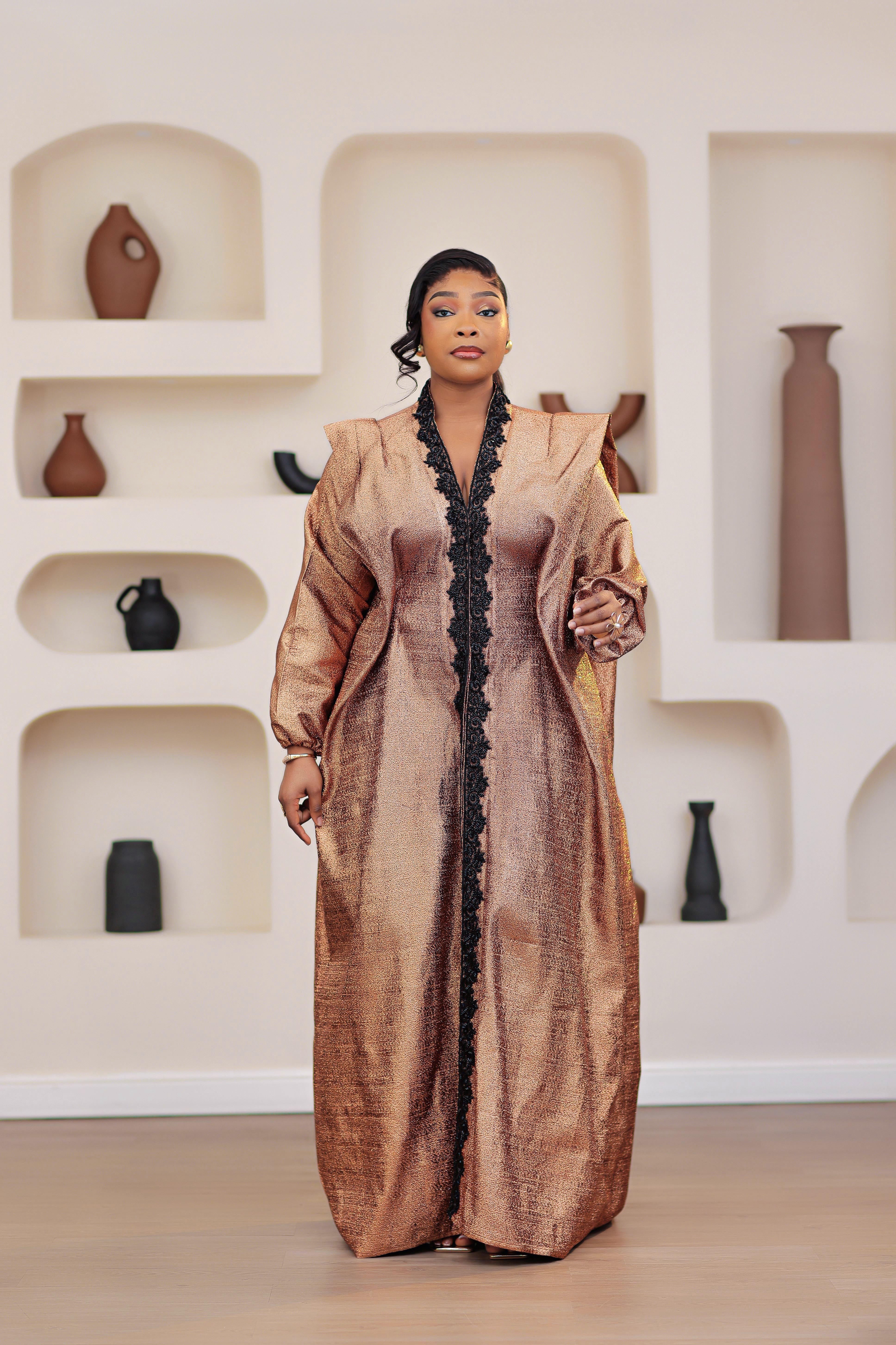 Adunni Brocade Boubou Dress