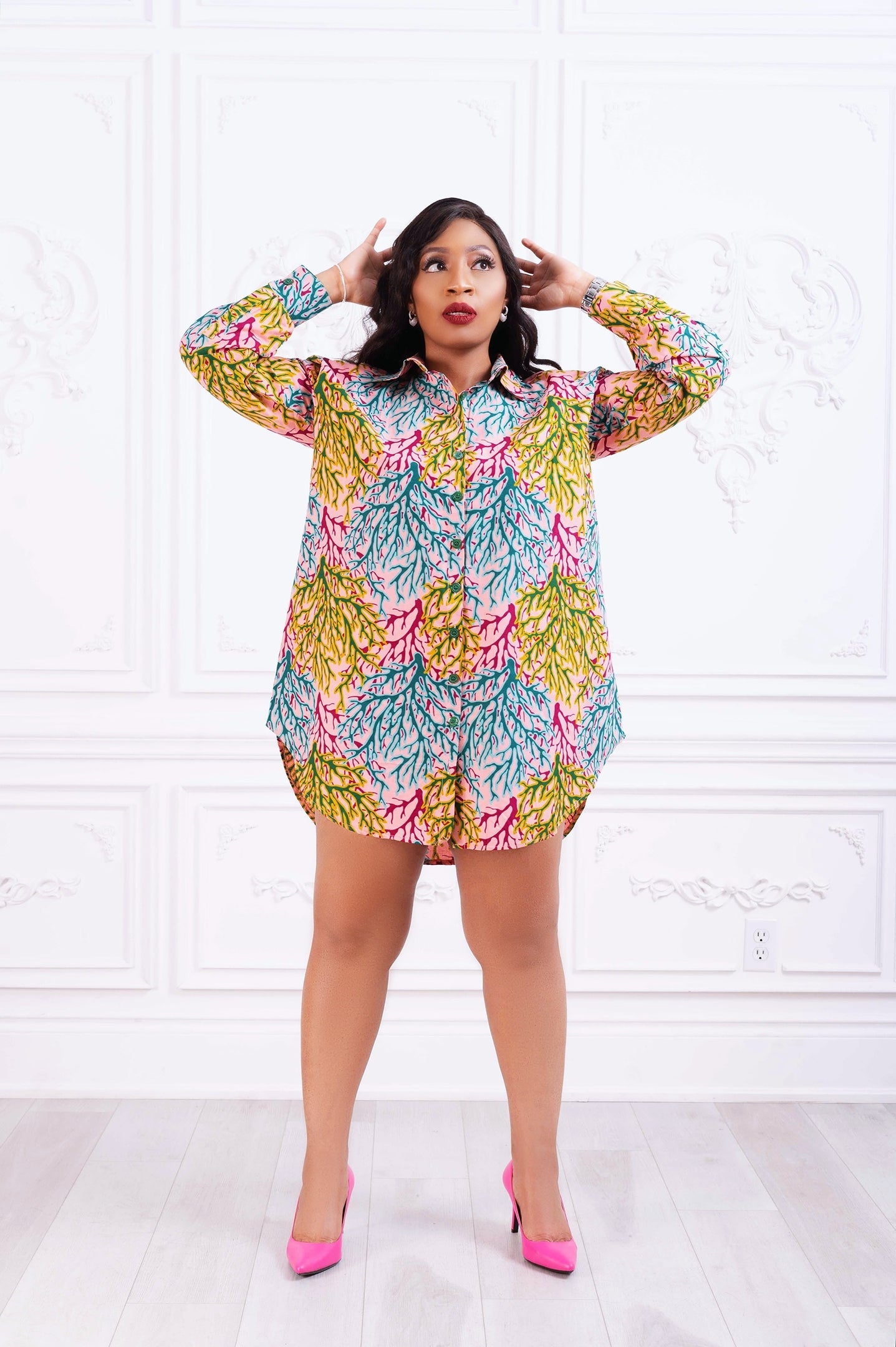 Nini Shirt (Pink) NIKI KAY
