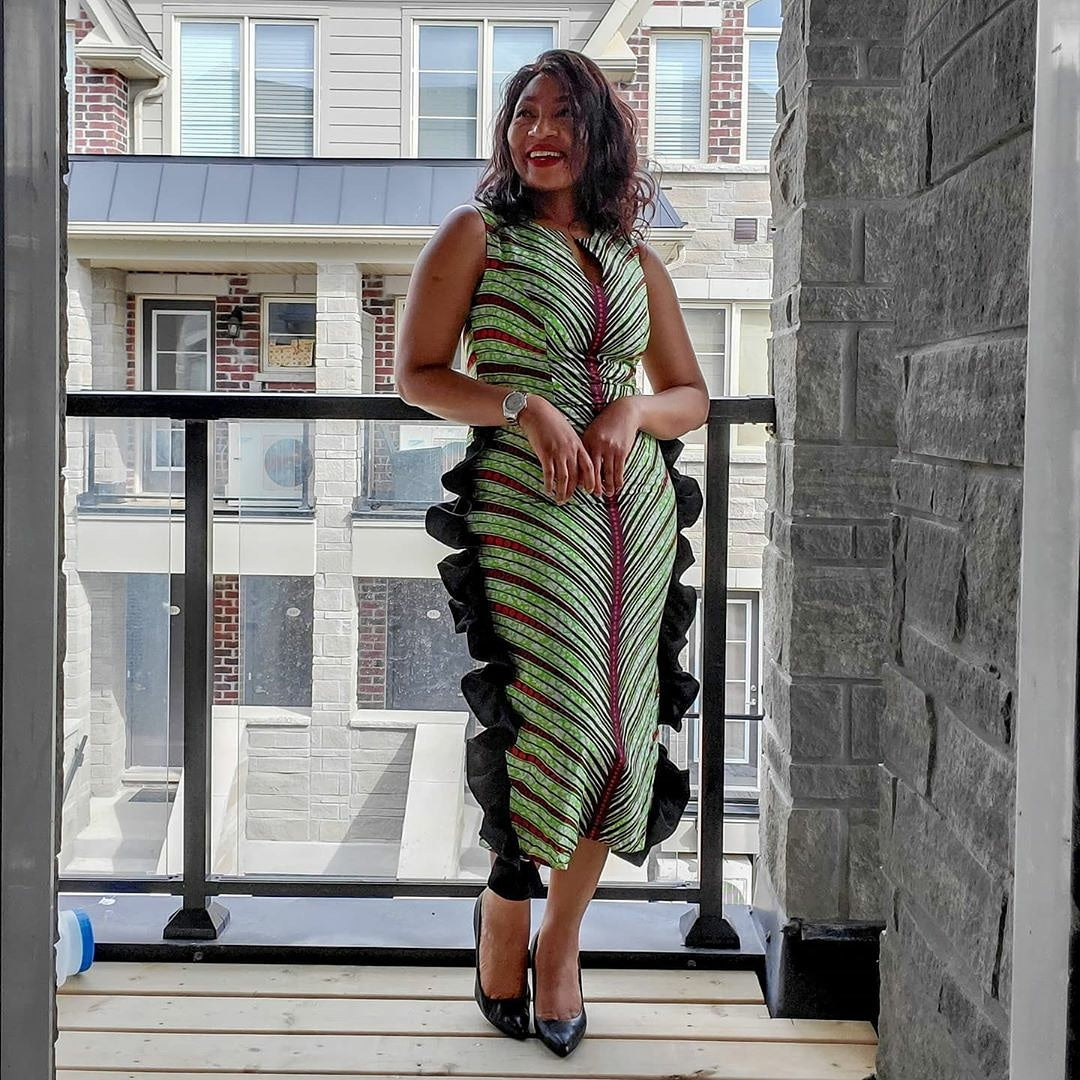 Chi-Chi African Print Dress