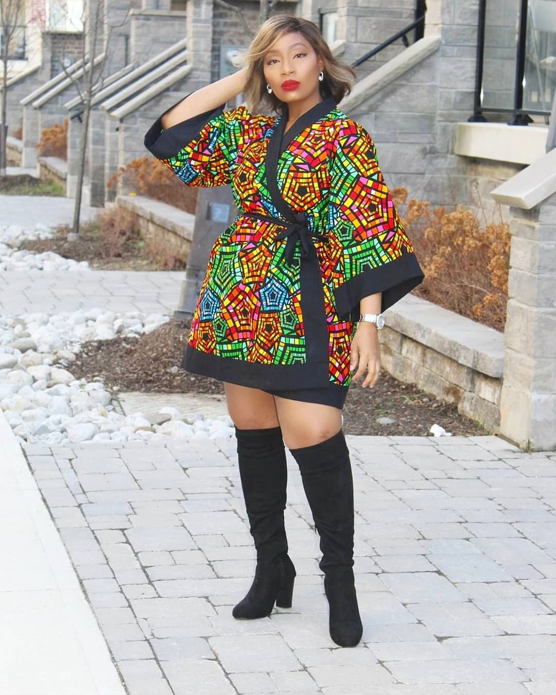 Leia Kimono Dress NIKI KAY