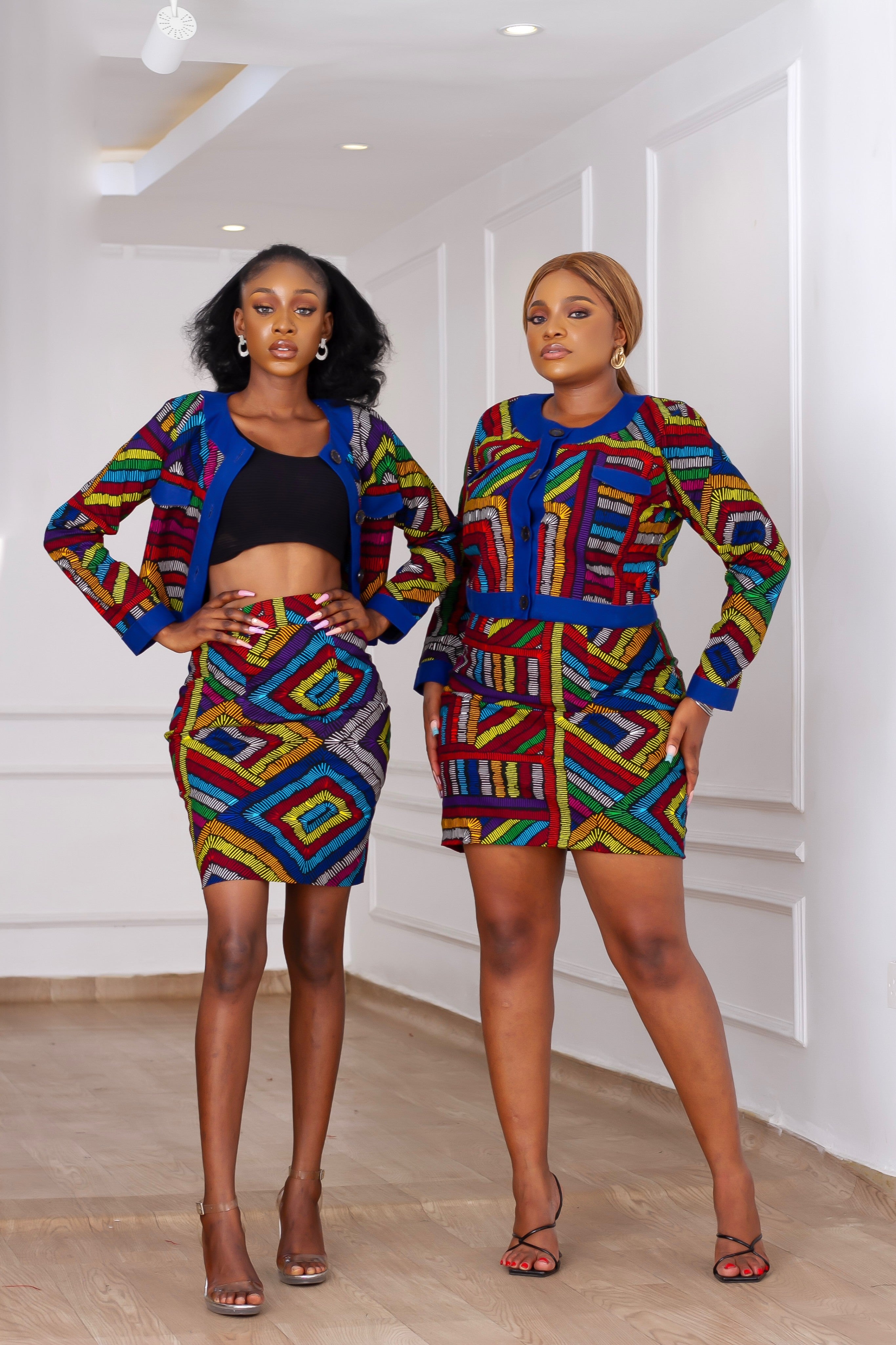 Kaya African Print Co-Ord Set (Multi) NIKI KAY