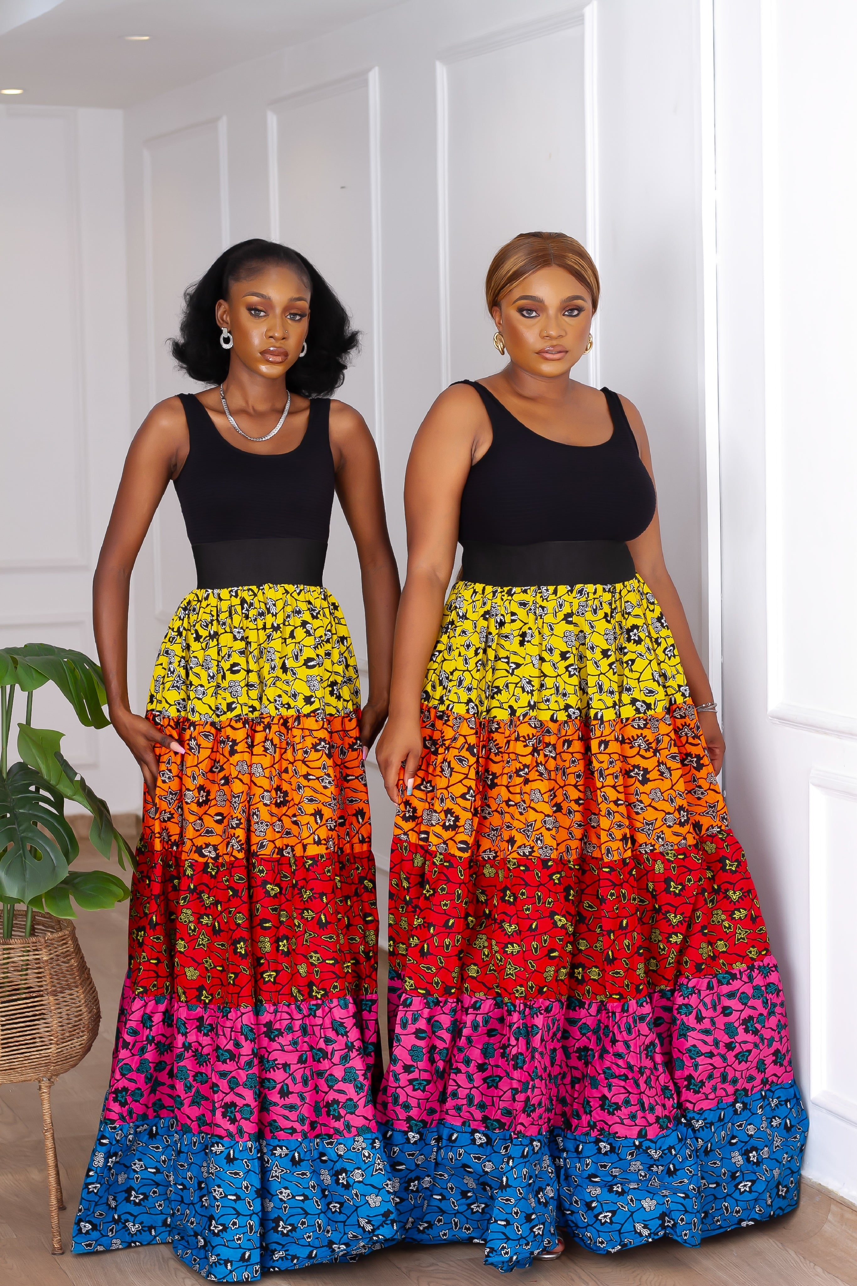Raeni Caribbean Maxi Skirt NIKI KAY