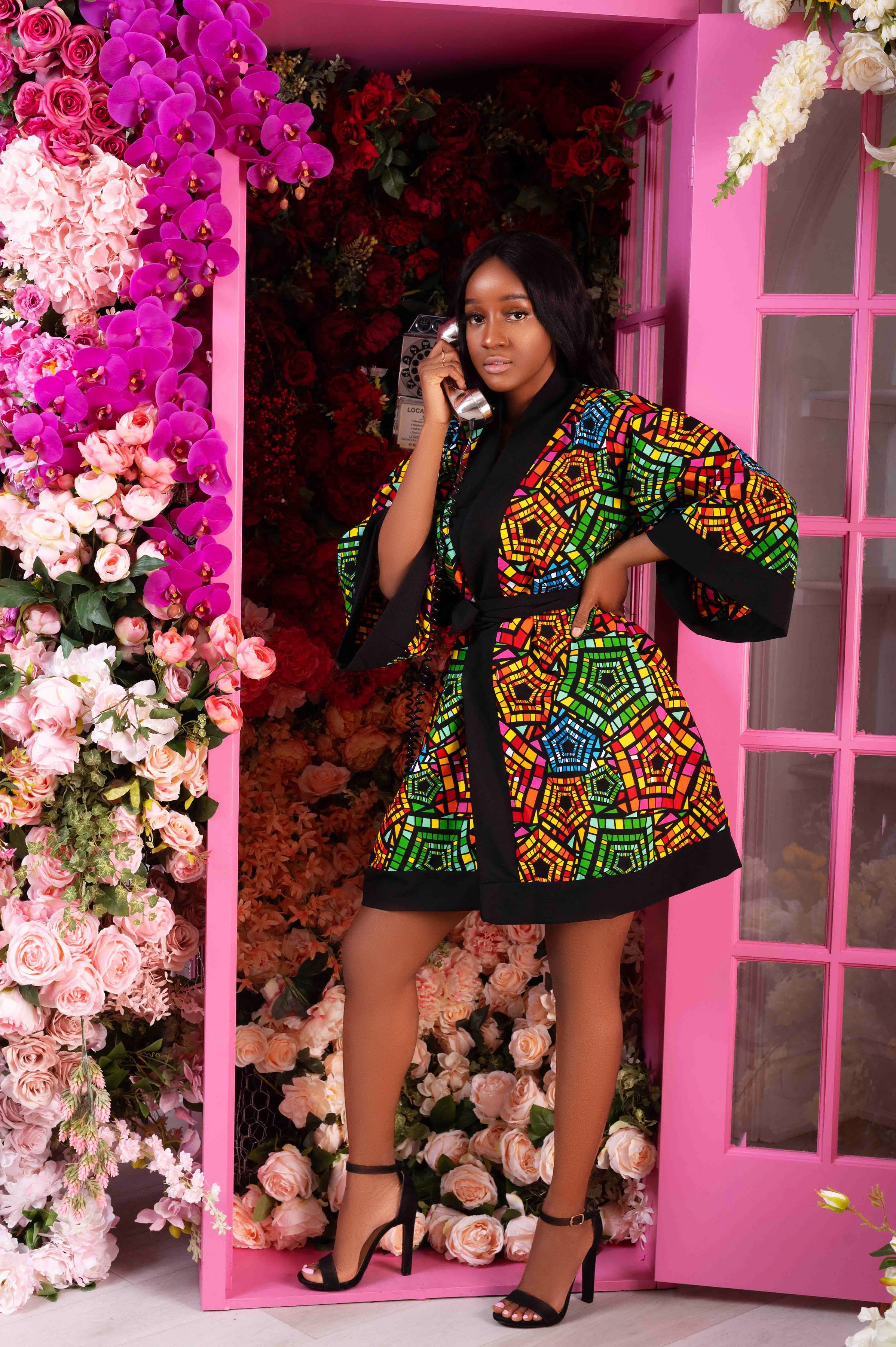 Leia Kimono Dress NIKI KAY