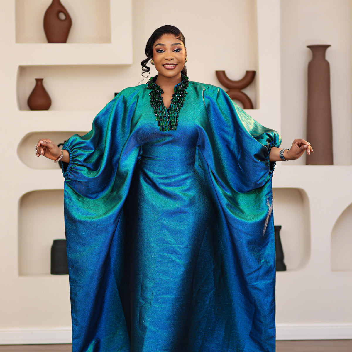 boubou dress The Royal Amethyst Brocade 58 Made with high quality Ankara fabric and aso oke African Royal Clothing - Embroidered