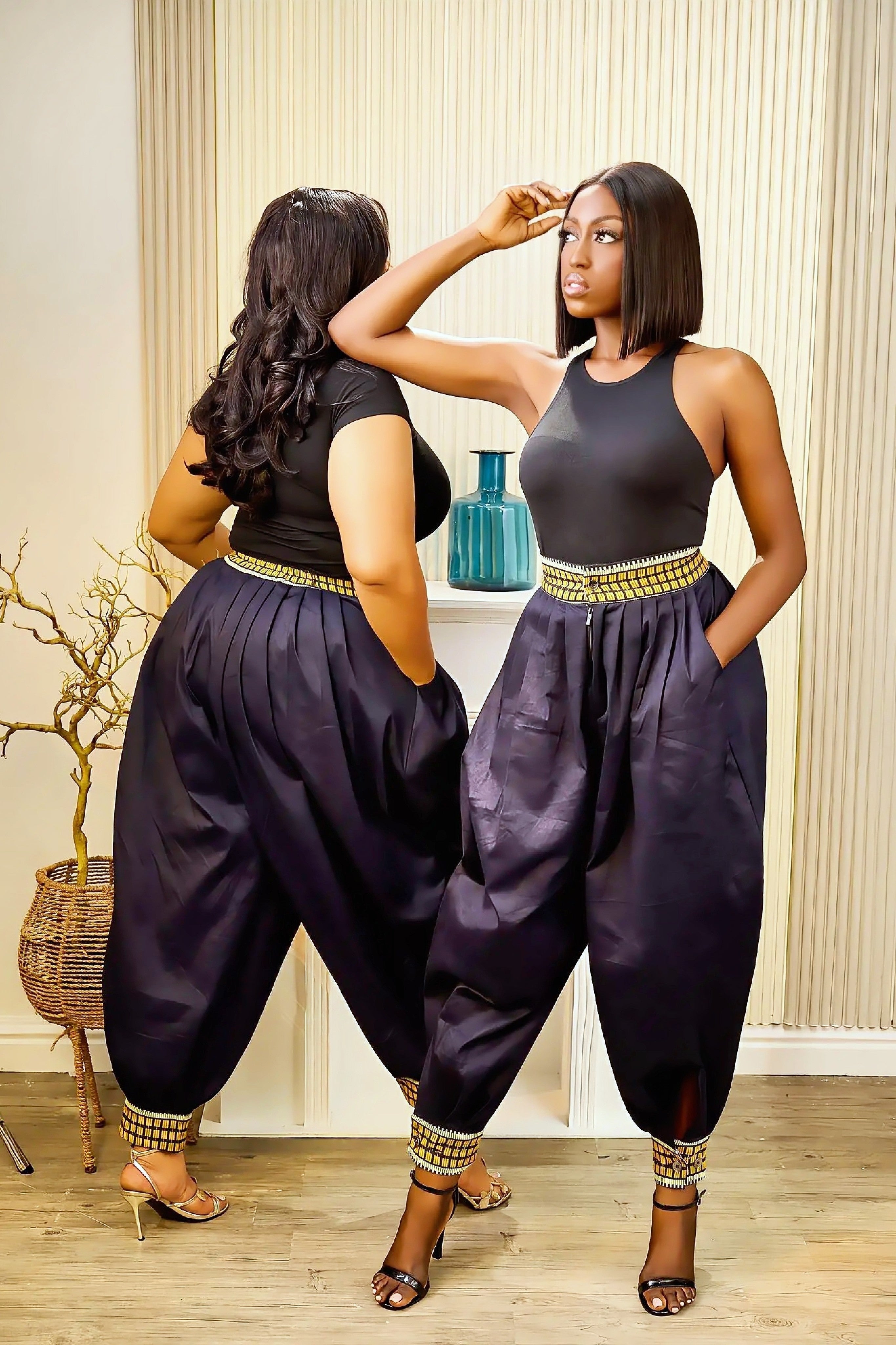 Zikora Denim & Akwaete Barrel Pants NIKI KAY