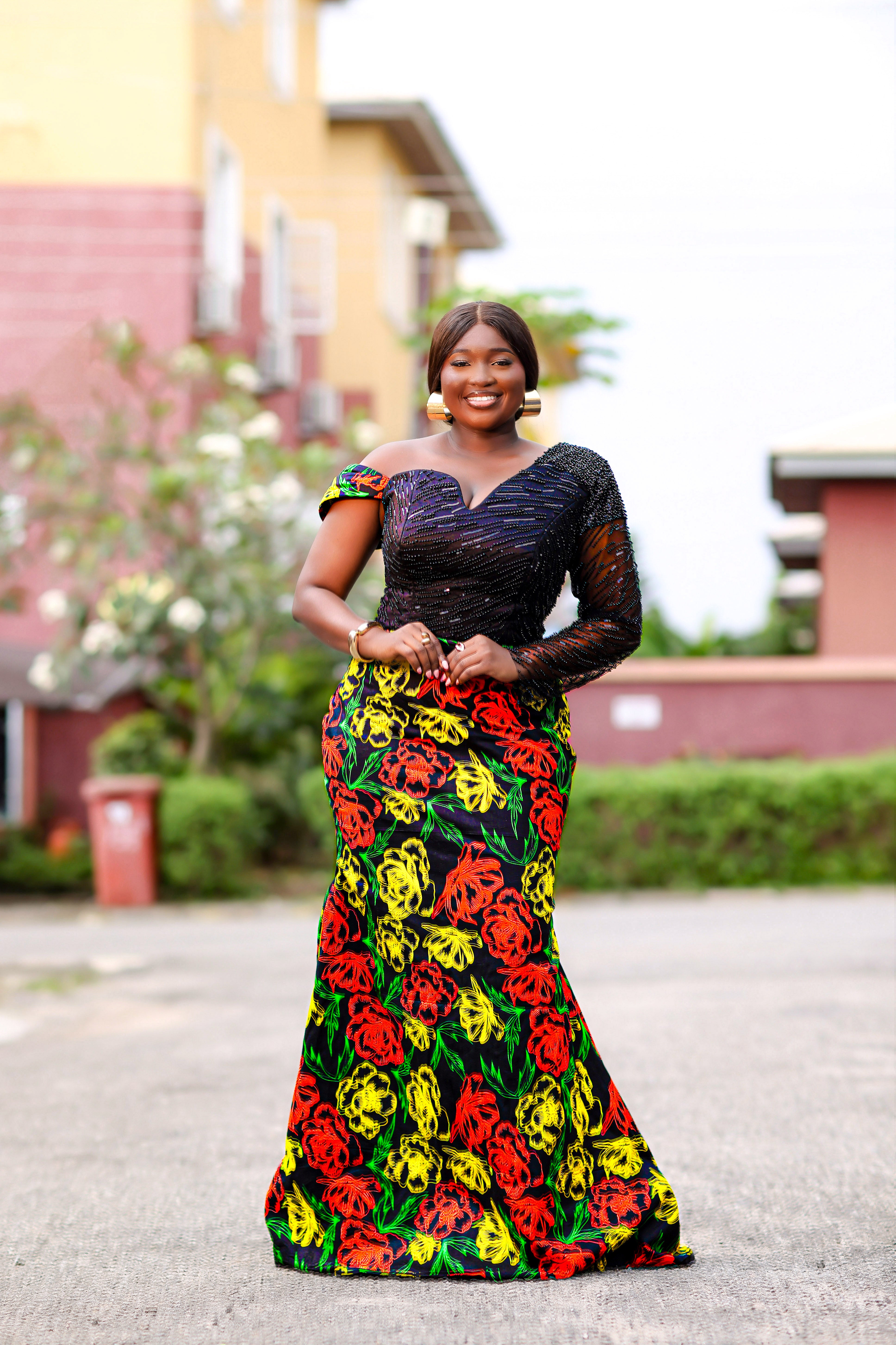Ayana Mermaid Dress - Beautiful African Print Occasion Dress | NIKI KAY Ayana Mermaid Dress - Beautiful African Print Occasion Dress | NIKI KAY